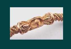 Boucher Gold Toned Choker Necklace Clasp
