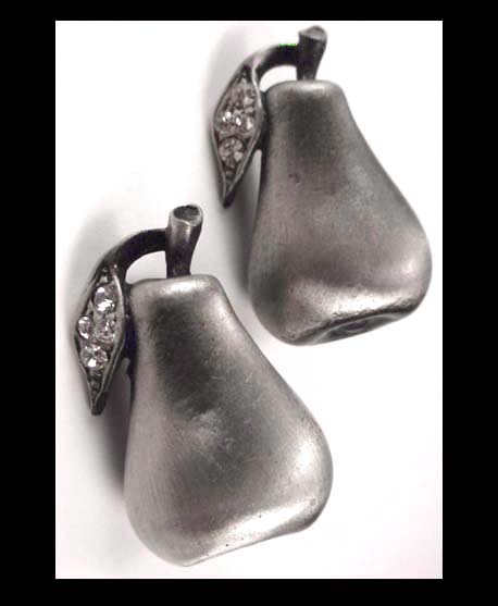 Pair of Pears Pins Front