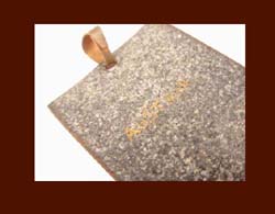 Austrian Enameled Peacock Feather Pendant Signature