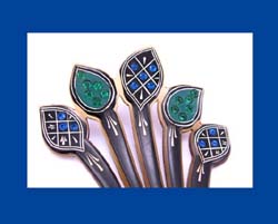 Colorful Rhinestone Celluloid Hair Comb Close