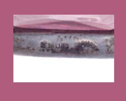 Germany Sterling Pink Rhinestone Pin Signature