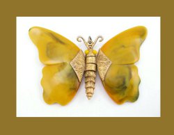 Beautiful Butterfly Pendant with Articulated Wings