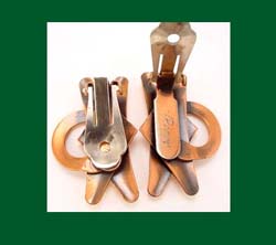 Renoir Copper Earrings Signature
