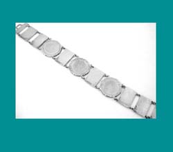 Simmons Sterling & Enamel Bird in Flight Bracelet Back