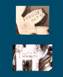 Alfred Philippe, Trifari Deco Rhinestone Clip Mate Signature